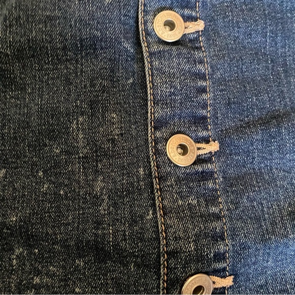 Abercrombie Kids Cotton Denim Button-Front Skirt - Picture 4 of 6